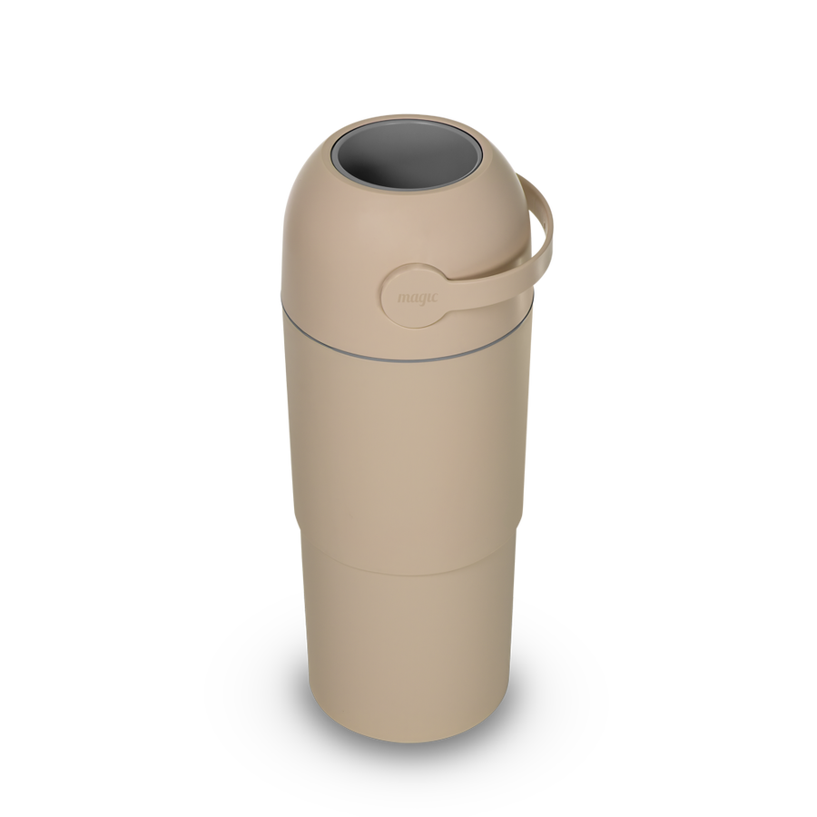 Thoth L - Telescopic Nappy Bin - Beige — view 2