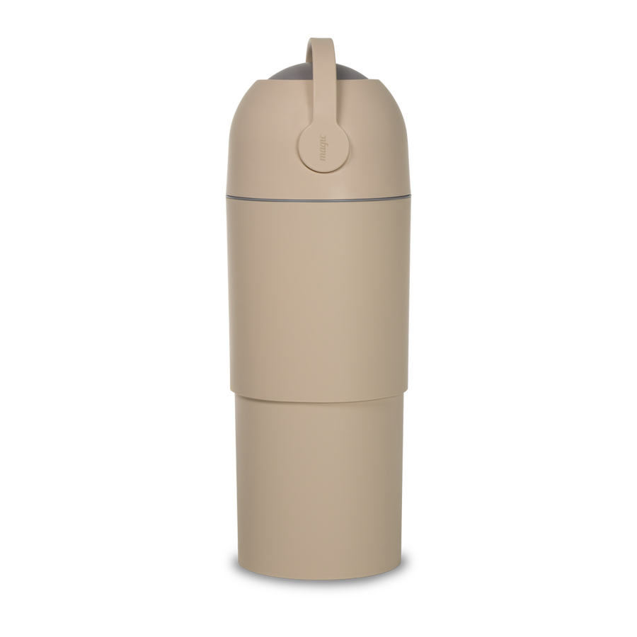 Thoth L - Telescopic Nappy Bin - Beige — view 3