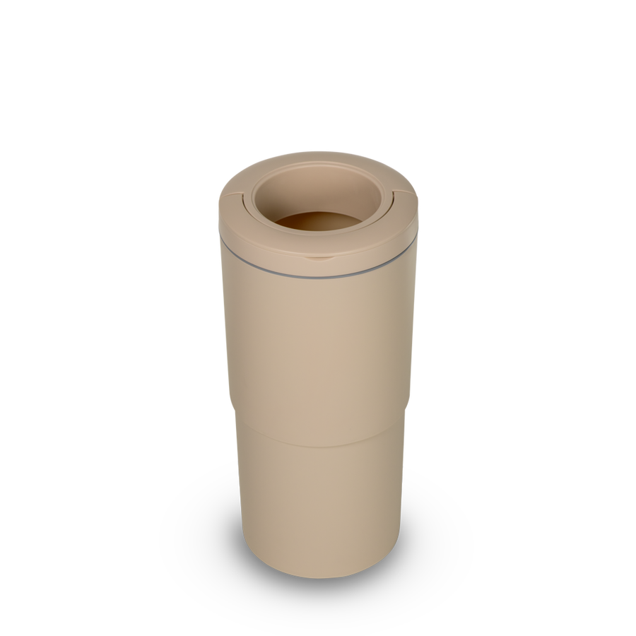 Thoth L - Telescopic Nappy Bin - Beige — view 6