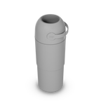 Thoth L - Telescopic Nappy Bin - Concrete