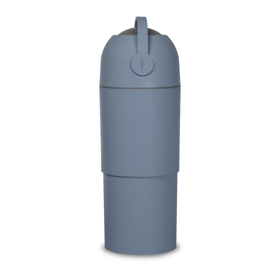 Thoth L - Telescopic Nappy Bin - Pigeon Blue — view 3