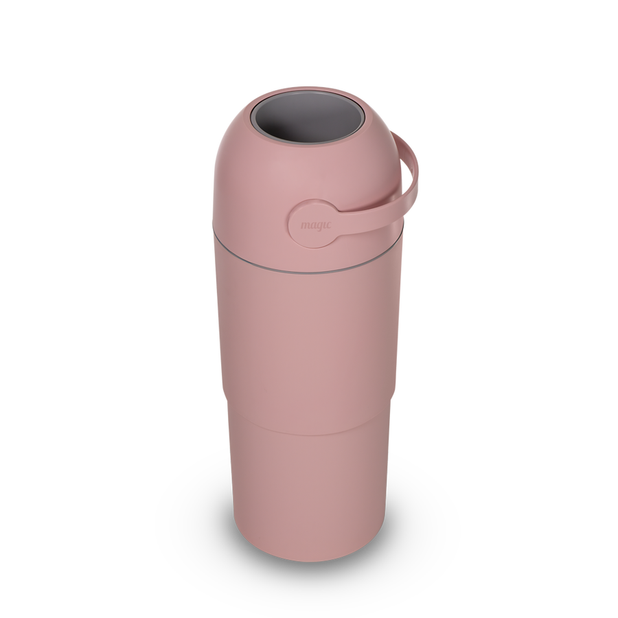 Thoth L - Telescopic Nappy Bin - Blush Pink — view 2