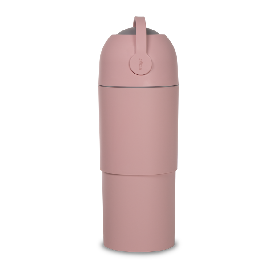 Thoth L - Telescopic Nappy Bin - Blush Pink — view 3