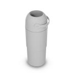 Thoth L - Telescopic Nappy Bin - White