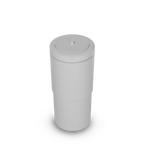 Thoth L - Telescopic Nappy Bin - White